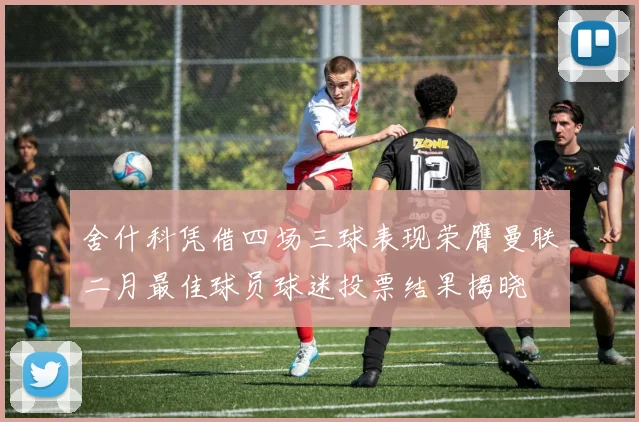 舍什科凭借四场三球表现荣膺曼联二月最佳球员球迷投票结果揭晓
